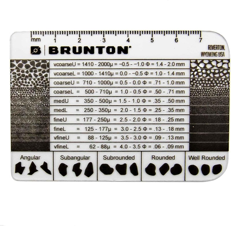 Brunton Grain Size Card - Image 1